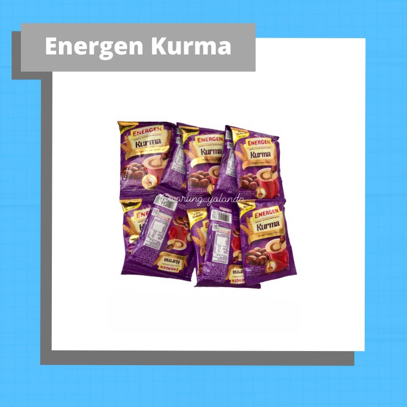 

Energen Kurma 1 Sachet