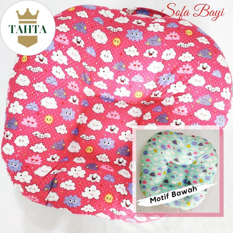 Sofa Bayi/Sofa Bayi Empuk/Sofa Bayi Multifungsi/Sofa Bayi Murah/ Sofa Bayi Jumbo-AWAN KECIL