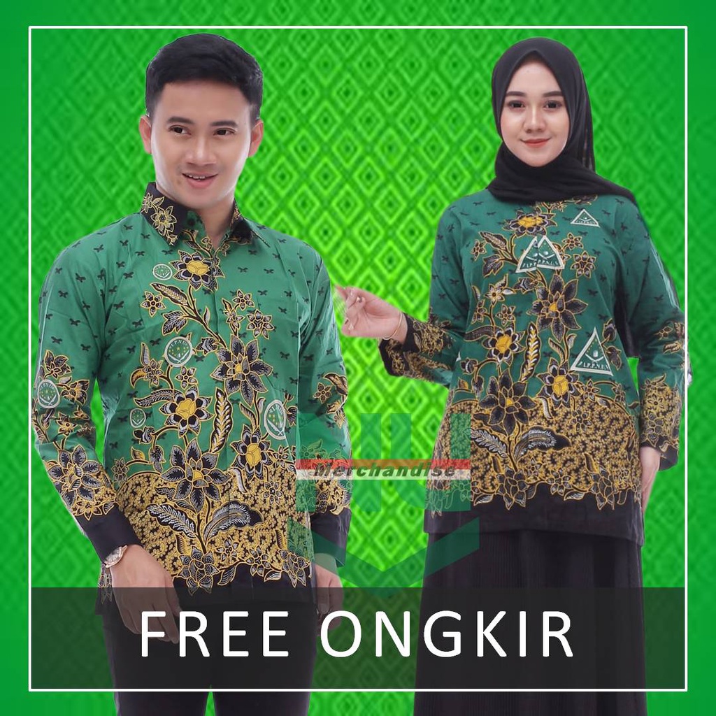 [TERMURAH] Batik IPNU IPPNU / Batik IPNU Pekalongan / Batik IPPNU Pekalongan / Kemeja Batik IPNU IPP