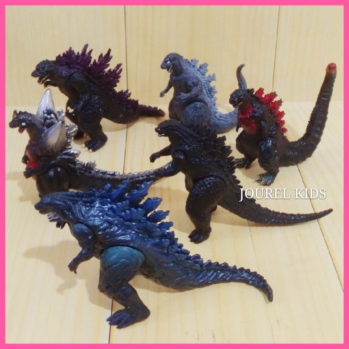 JK -  mainan figure Godzilla set monster ultraman pacific rim power ranger
