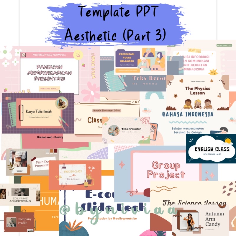

BUY 6 GET 1 FREE (Part 3) Template Powerpoint PPT Aesthetic
