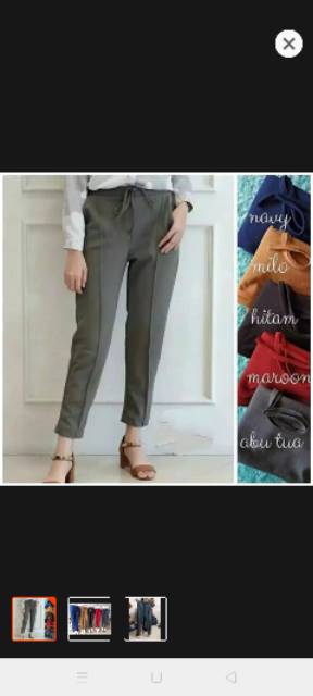 Celana Scuba Doty Basic Pants (Tali + Cubit)