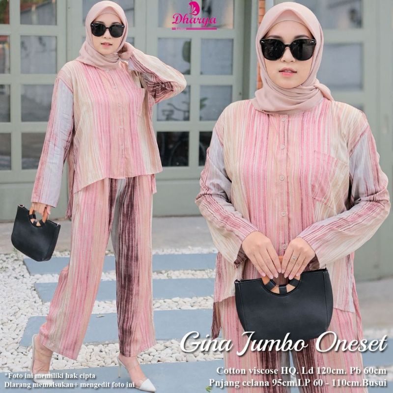 GINA JUMBO ONESET BY DHARYA