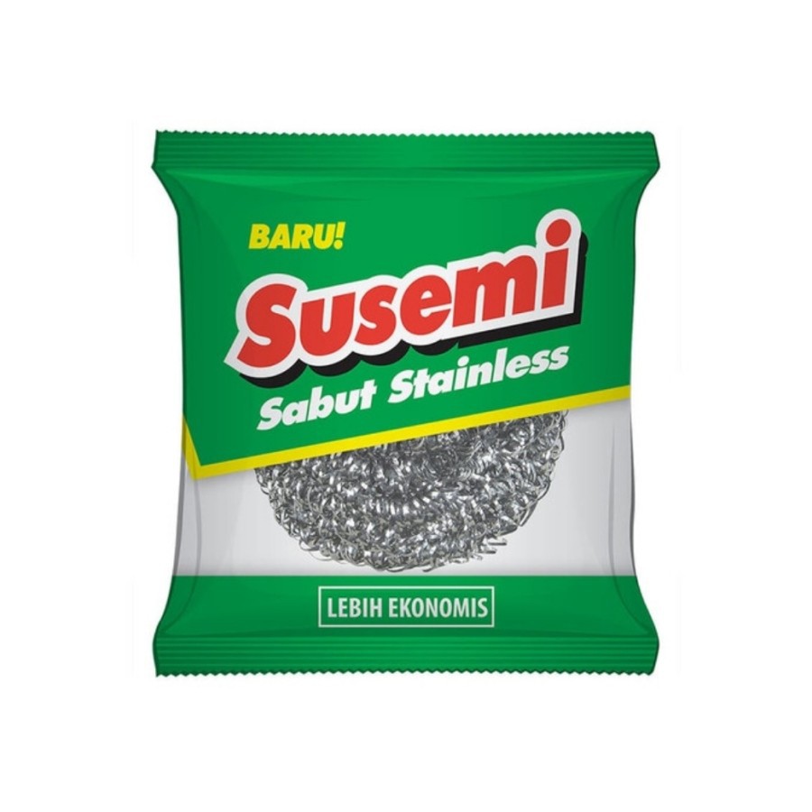 3 Pcs SUSEMI Sabut Cuci Piring Kawat Cleaning Ball Scourer Stainless