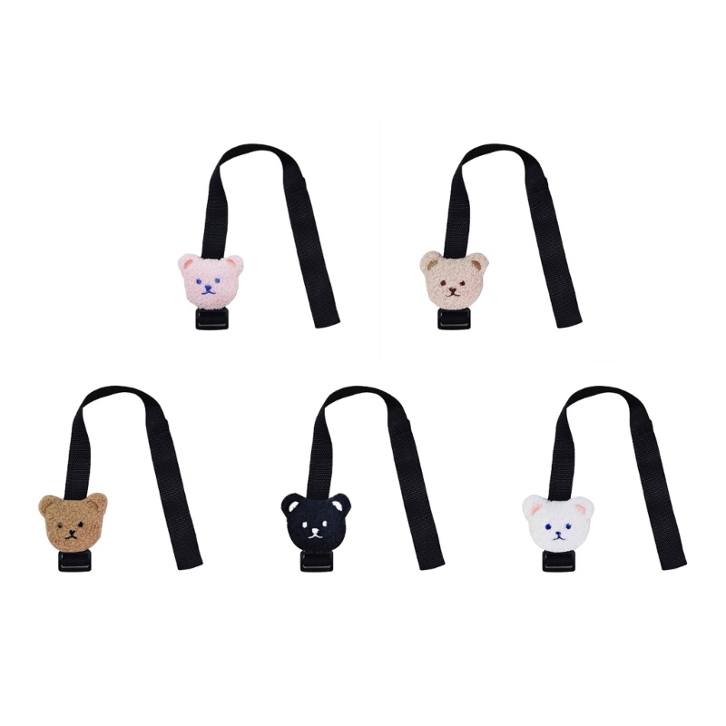 Mary Safety Wrist Strap Dengan Plush Bear End Sliding Cegah Sabuk Pergelangan Tangan Untuk Troli