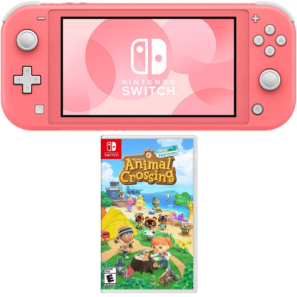 Nintendo Switch Lite Bundle Animal  Crossing Shopee Indonesia