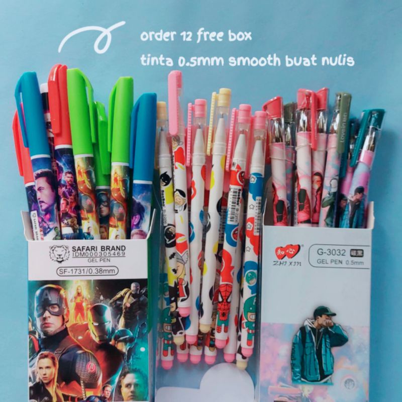 

serbagemes88 - KODE 08 PULPEN GEL / ALAT TULIS / PERLENGKAPAN SEKOLAH