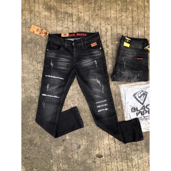 Celana panjang jeans pria terbaru sobek sobek/celana panjang jeans pria skiny/celana panjang pria street