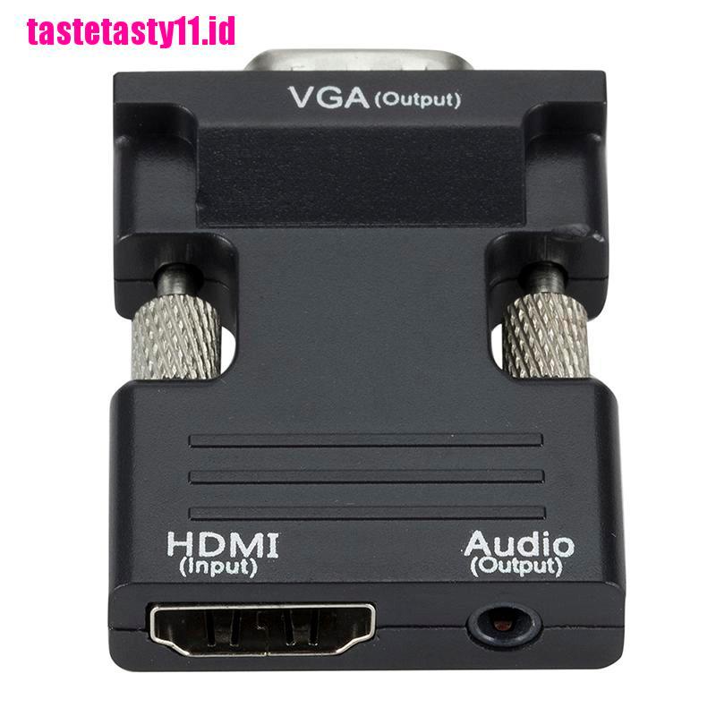 Adapter Converter HDMI Female Ke VGA Male 1080P Signal