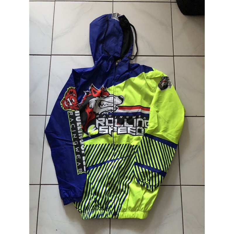 JAKET PERASUT ROLLING SPEED DEWASA