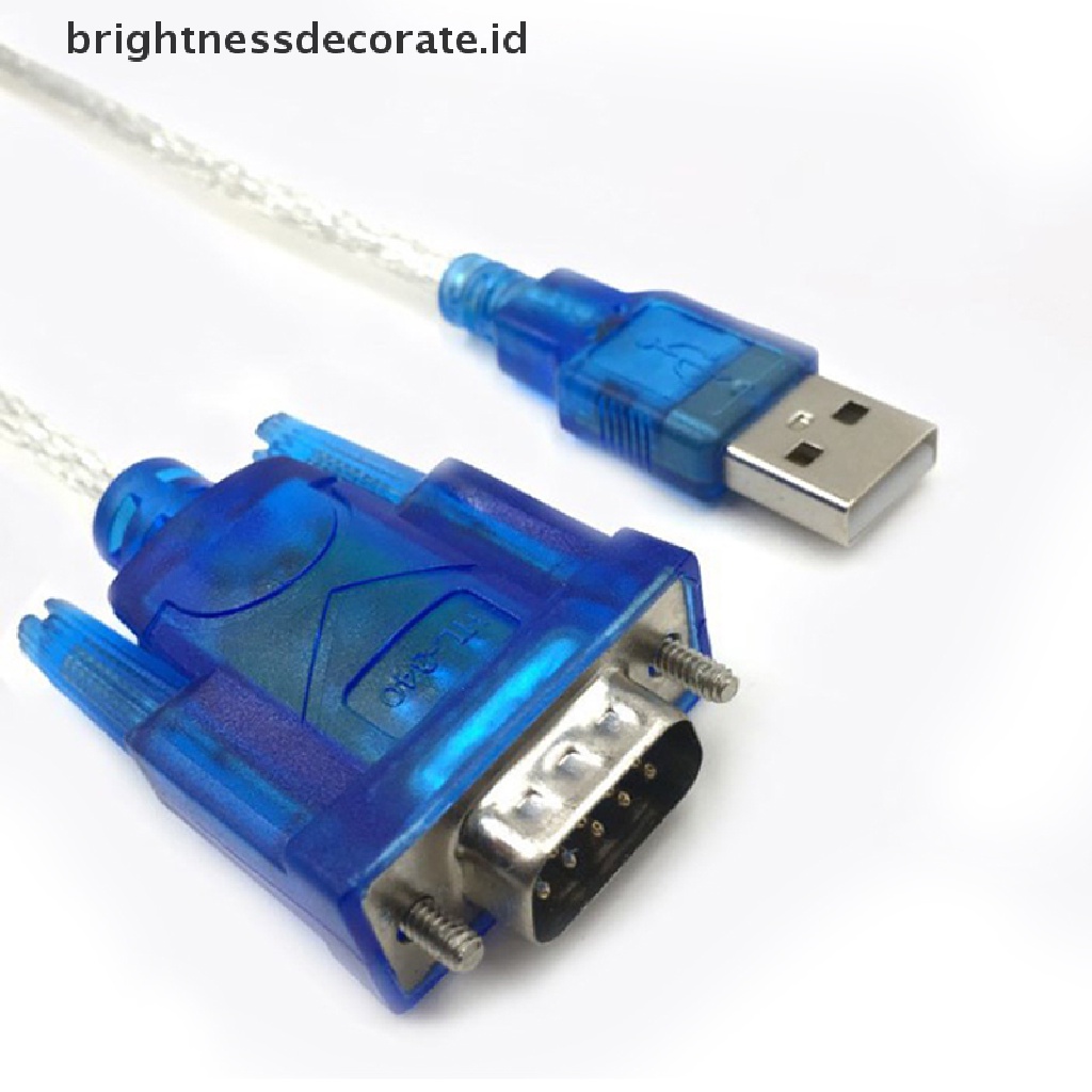 Kabel Adapter Konverter Usb Ke Rs232 Serial Port Db9 9 Pin Male Com Port