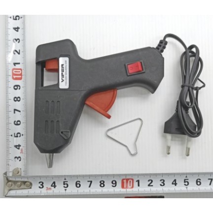 Alat GLUE GUN KECIL 20 Watt / Pistol Tembak Hot Melt Glue Gun PLUS ON OFF SWITCH