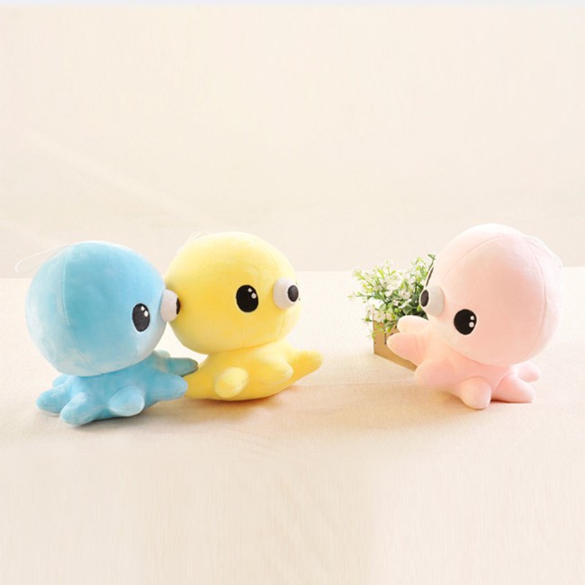 7 9 Boneka Stuffed Bentuk Hewan Laut Lucu Bahan Plush Lembut