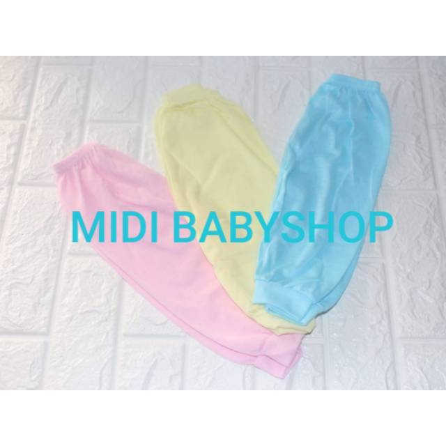 1 Lusin / 12 pcs Celana Panjang Bayi murah ( Happy time )