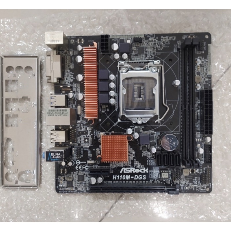 Mainboard H110 Core i5 6500 Fan Ram 8gb ddr4 SSD128GB