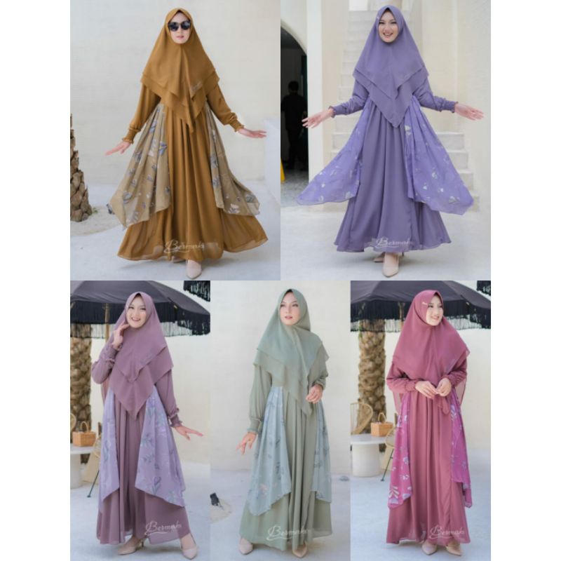 [MOHON TANYAKAN STOK SEBELUM ORDER] Humaira Sifa ORI by Bermerks Syari