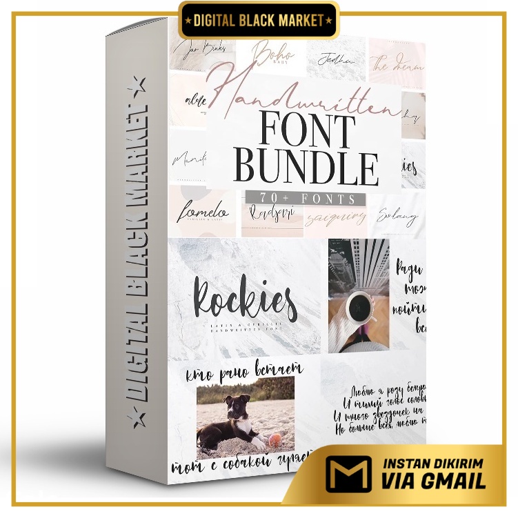 Handwritten Font Bundle Sale 99% Off