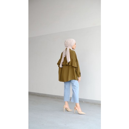 RYU TOP OVERSIZED / KEMEJA WANITA / KEMEJA ATASAN WANITA