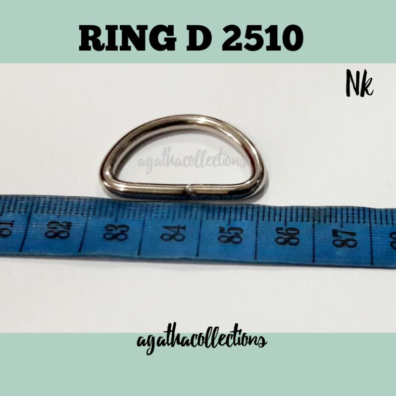 Ring Tas nikel ( Ring D) 2510 per biji