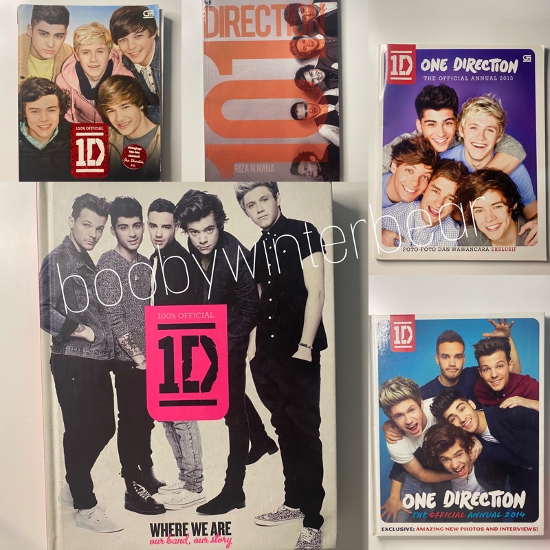 where we are + 101 direction + annual 2013 (BOOKED)