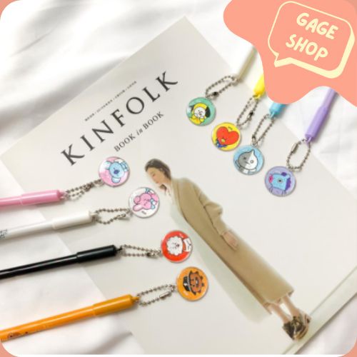 

pulpen bolpen gel gantungan koin bt21 lucu pen ATK alat tulis kebutuhan anak sekolah imut bisa COD termurah bisa COD import