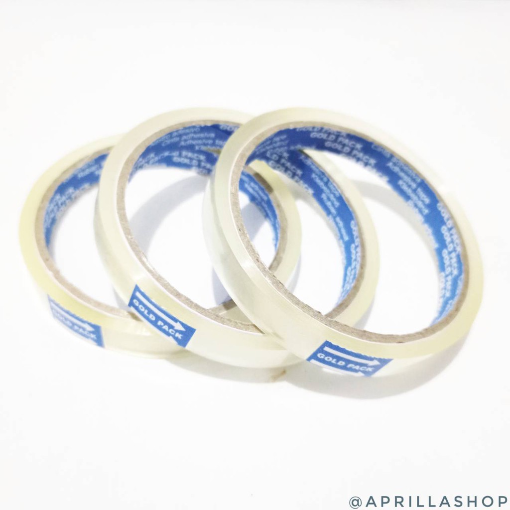 

Isolasi / Selotip 1/2 inch 12mm ( satuan / 1 buah )