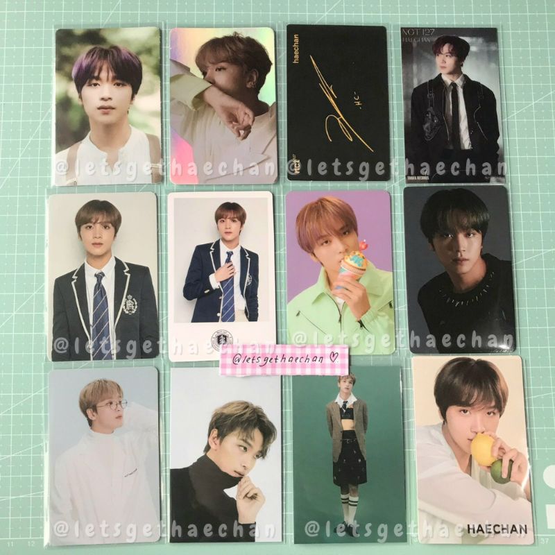 [NCT HAECHAN] Dream 127 HC PC DAD V1 Hologram Holo Reg Irreg Lucky Puzzle Superhuman Benefit Bene To
