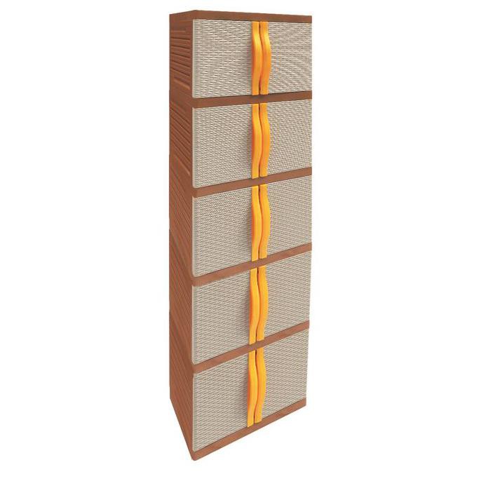 Lemari Plastik Mini Club 5 susun (SOR)