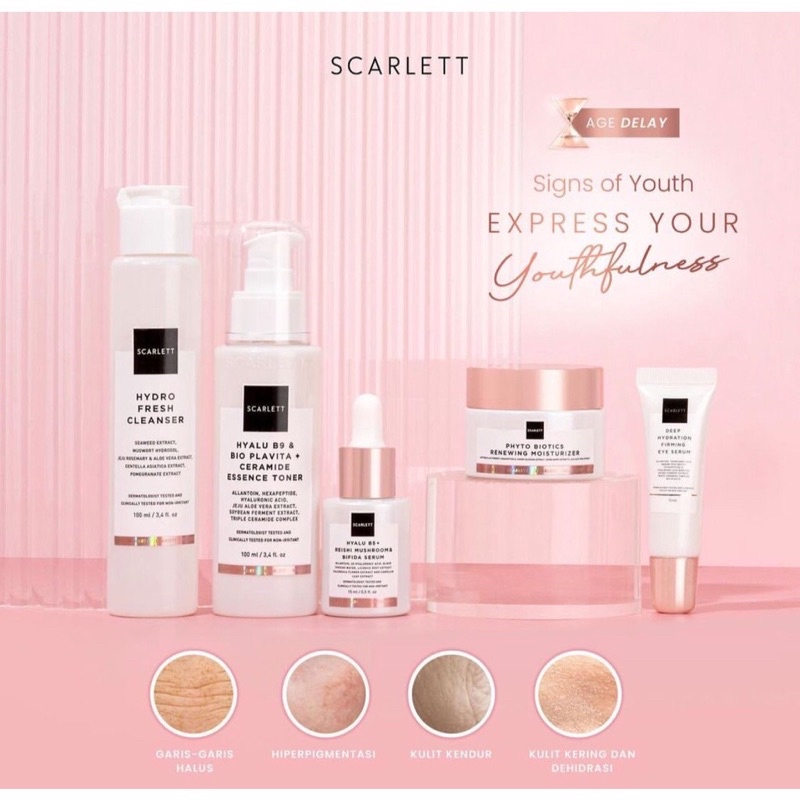 Scarlett Whitening Age Delay Series