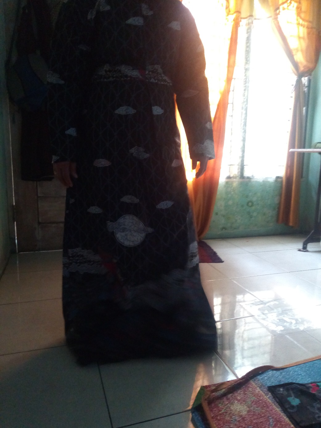 Batik Couple Keluarga - Bisa Cod - Couple Batik Indonesia Sarimbit Gamis Familly  - Batik Putra Hadi