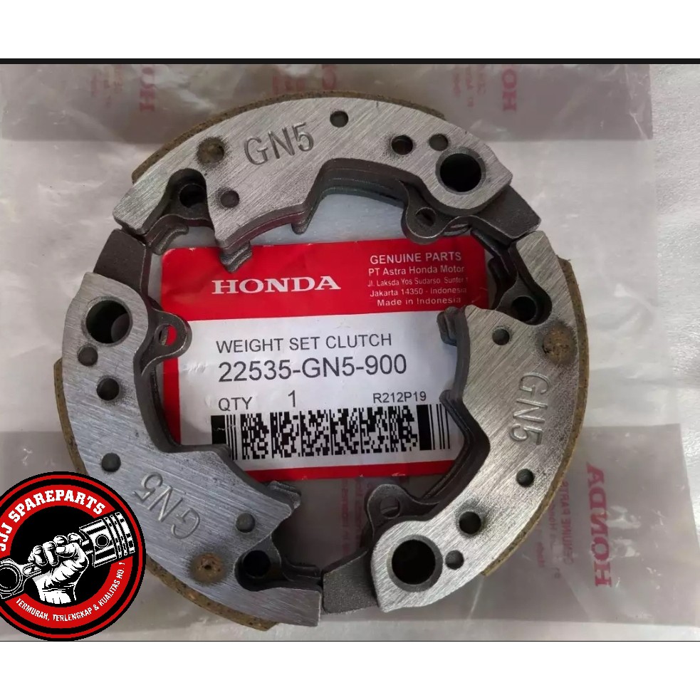 KAMPAS GANDA KOPLING HONDA ASTREA GRAND PRIMA SUPRA X LAMA GN5 HF7 / 22535-HF7-900 / 22535-GN5-900