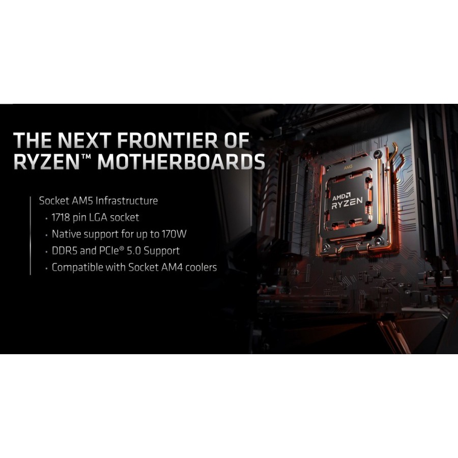 AMD RYZEN 5 7600X BOX | 5.3GHz 6C 12T | Processor AM5 Raphael Zen 4