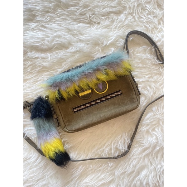 Fossil Piper ToasterCrossbody Robot Green Multi