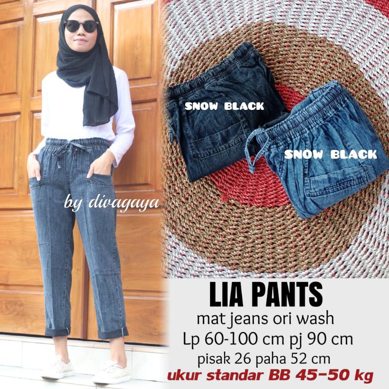 LIA PANTS UKURAN STANDAR BB 45-55 KG