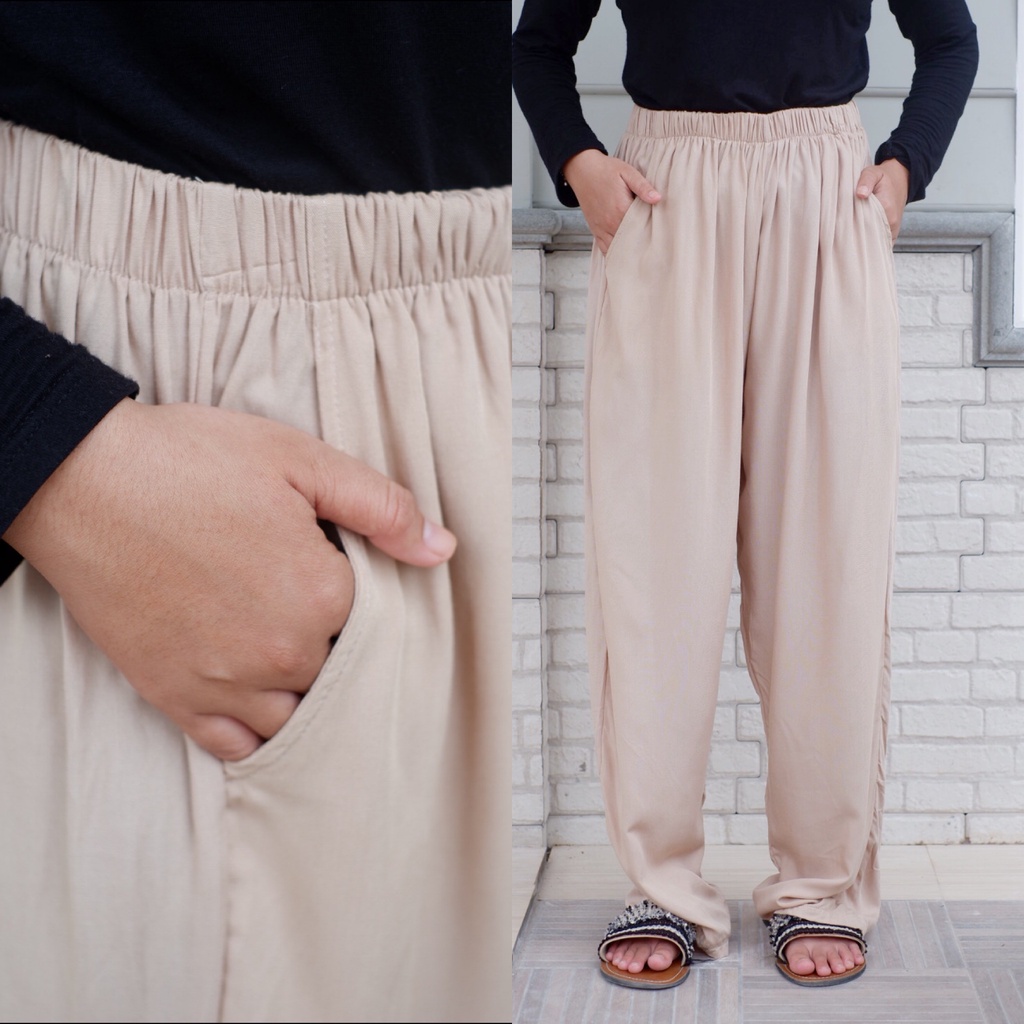 KULOT POLOS RAYON/ CELANA RAYON/ KULOT RAYON JUMBO