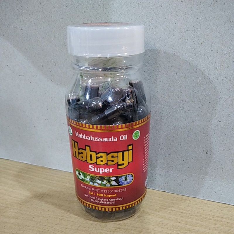 kapsul habatusauda oil Habasy super isi 100 kapsul