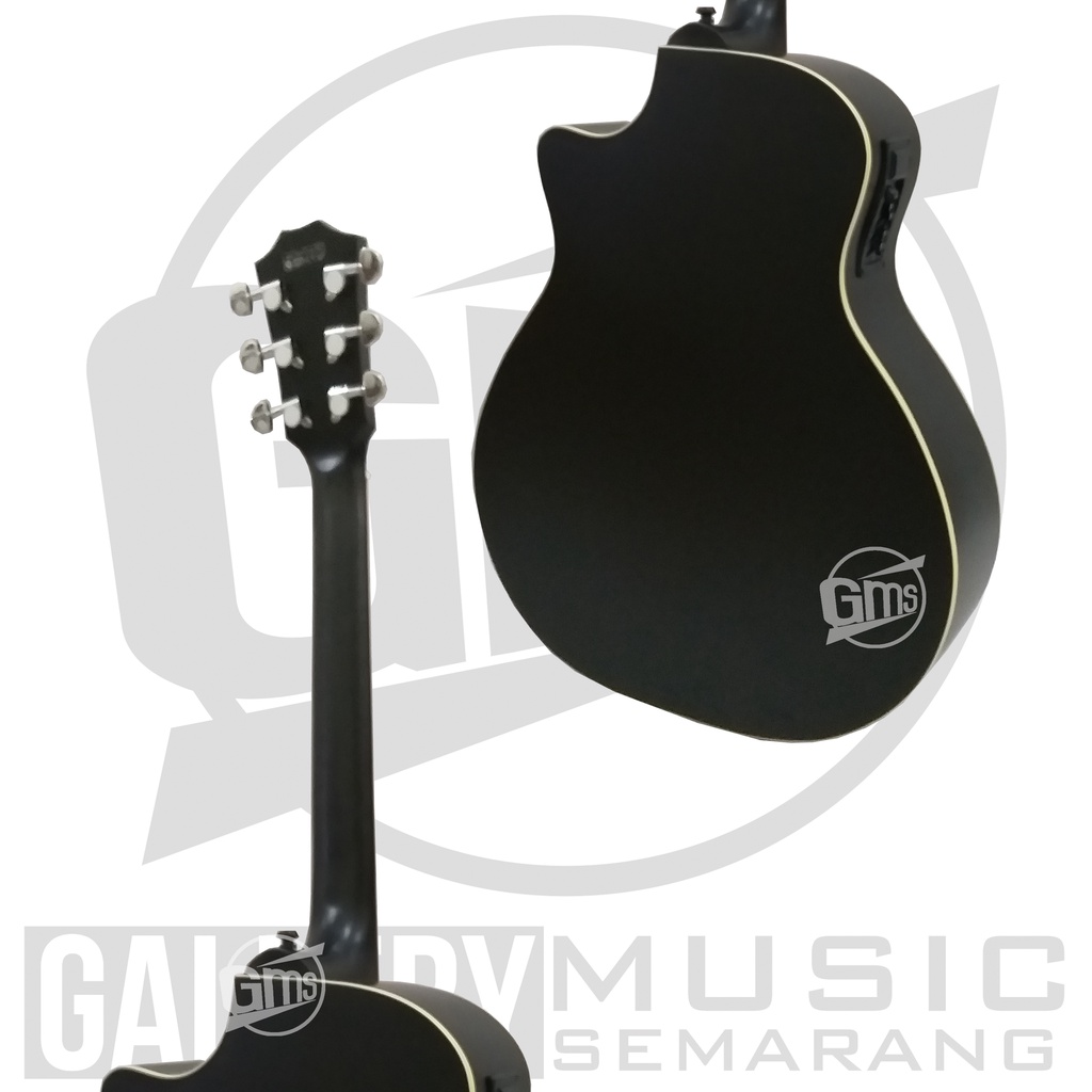 Gitar Akustik Elektrik Taylor Fingerboard Maple Preamp Equalizer 7545r