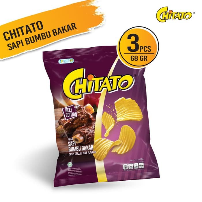 

Chitato Sapi Bumbu Bakar 68 Gr 3 Pcs