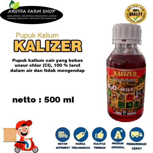 Kalizer 500 ml Pupuk KCL Pemercepat Bunga Sawit