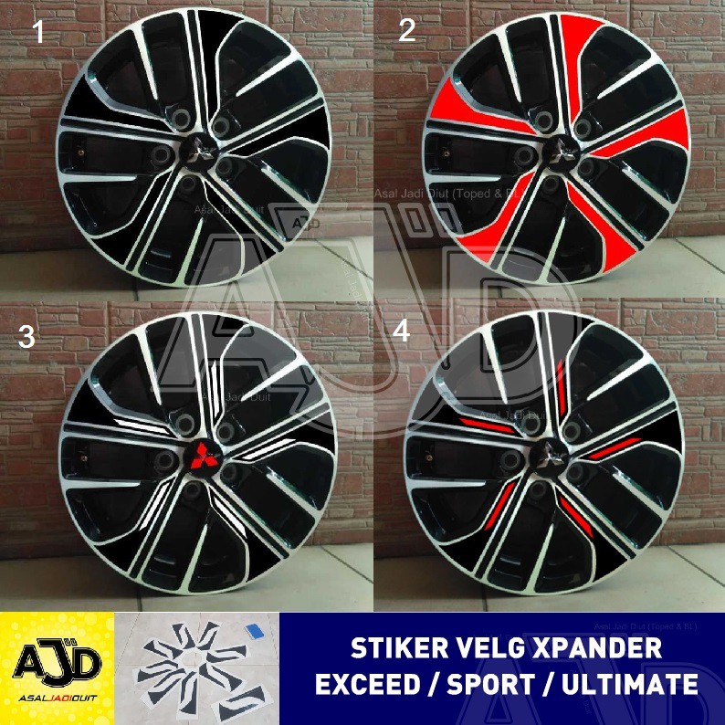 15 Trend Terbaru Motif Stiker  Velg  Mobil Aneka Stiker  Keren