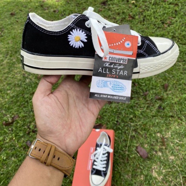 SEPATU CONVERSE ALL STAR 70s MINUSONE FLOWER GLOSSY PREMIUM EGRET BNIB