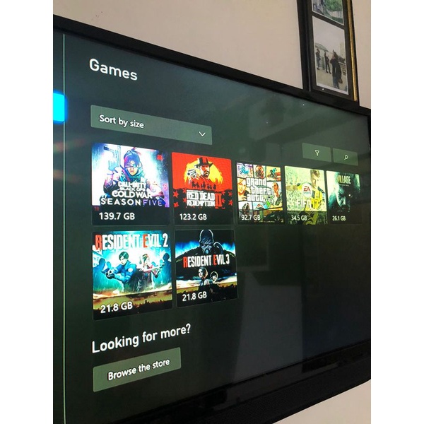 xbox one call of duty edition second 1tb / x box one 1 tb bekas full game