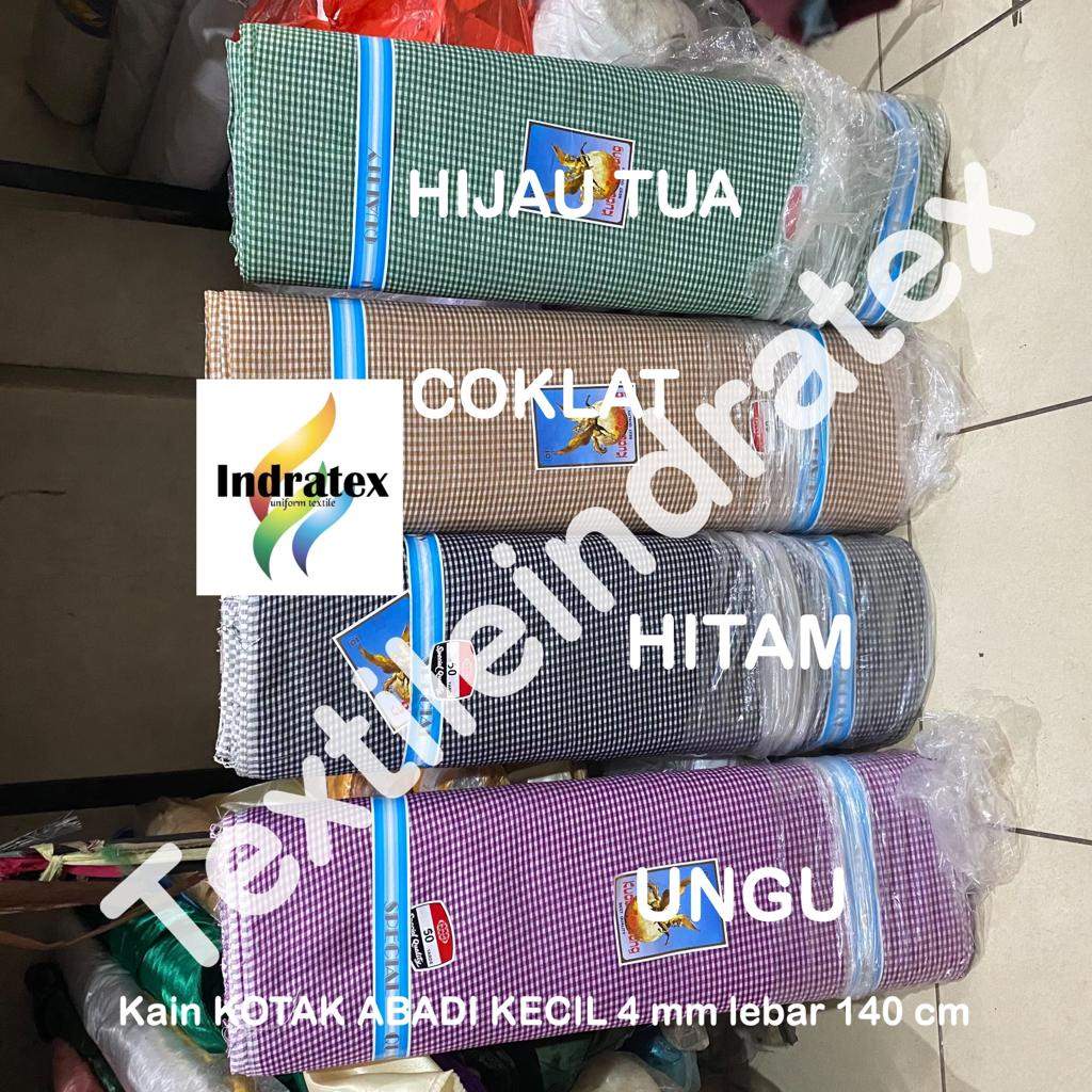 ( per 1 roll ) kain KOTAK ABADI CELE 4 mm PER ROLL lebar 140 cm bahan craft kerajinan tangan dekorasi taplak meja alas piknik