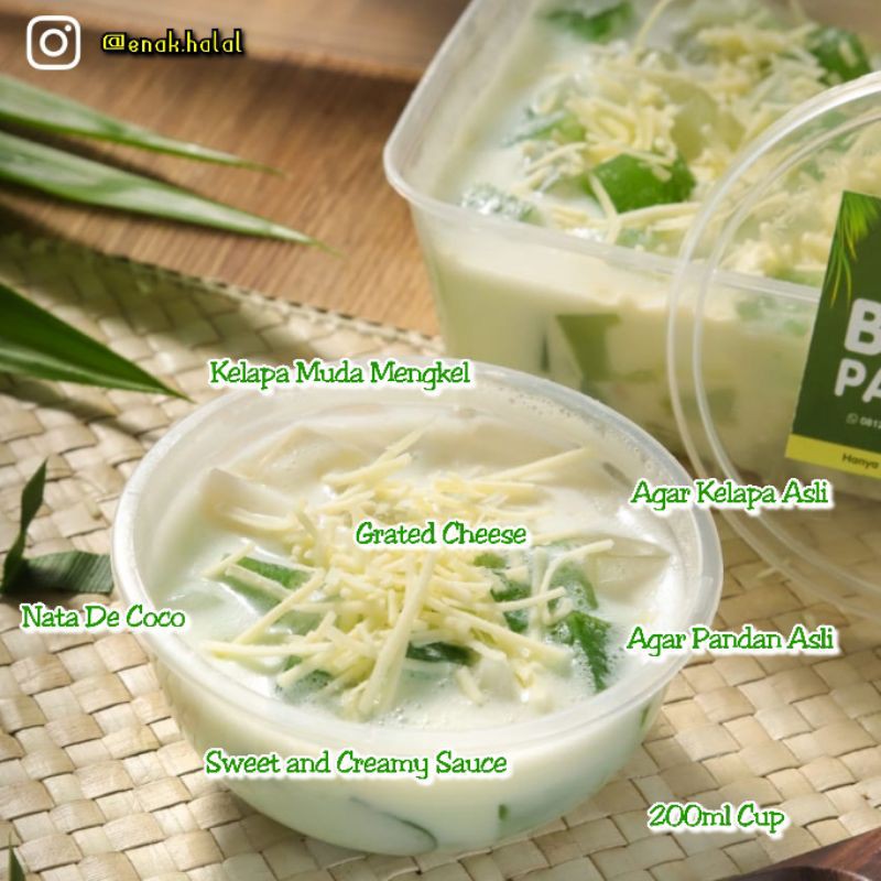 Buko Pandan Dessert Small (kemasan 200ml)