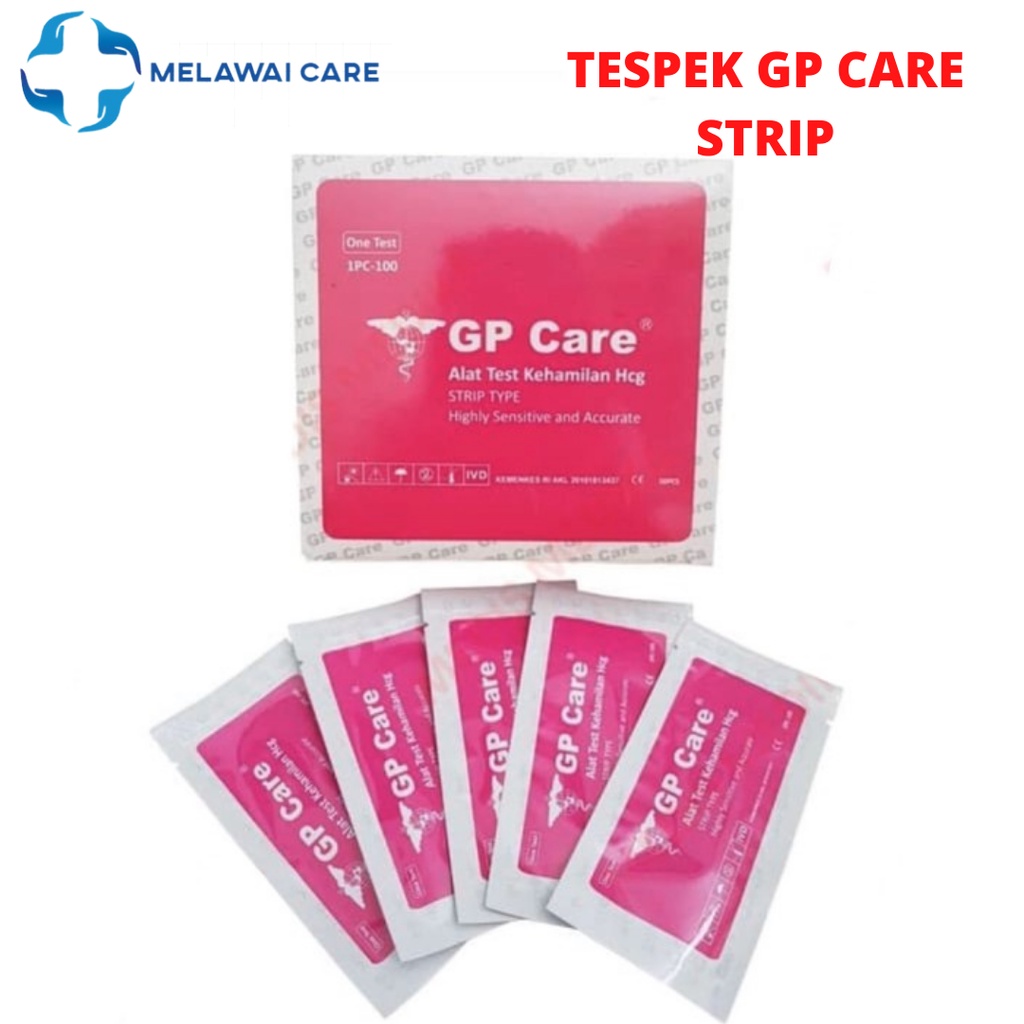 GP care STRIP Test pack Tespek kehamilan