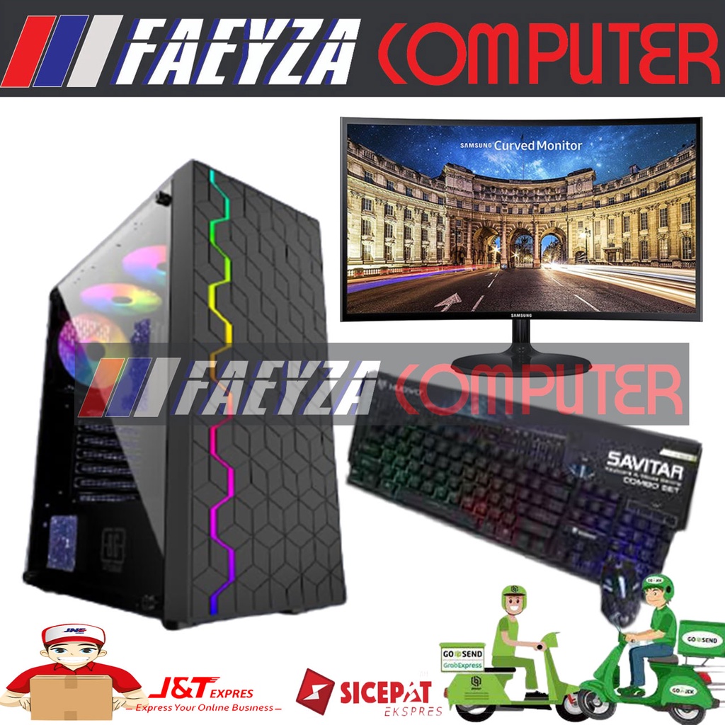 PC Gaming Fullset Intel Core I7 2600 Ram 16 Gb Vs VGA 4GB DDr5 Hemat Bergaransi