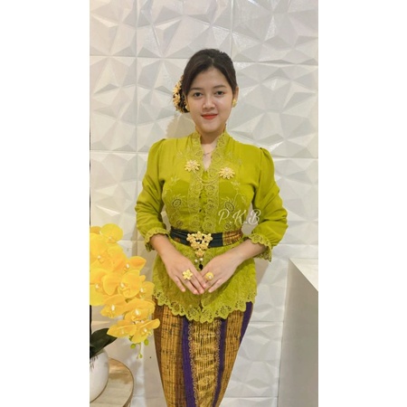 kebaya jadi bordir matahari