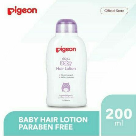 Pigeon Baby Hair Lotion Hypoallergenic 200ml / Lotion Rambut Bayi / Minyak Rambut Bayi