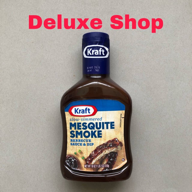 

Kraft Mesquite Smoke Barbeque Sauce & Dip 510g