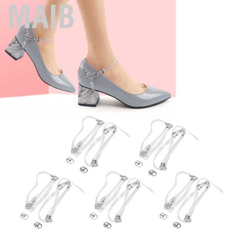 heels with buckle around ankle